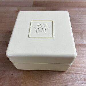 Jean Nate Perfumed Bath Powder Sealed 6 oz w Puff Square‎ NOS New Old Stock